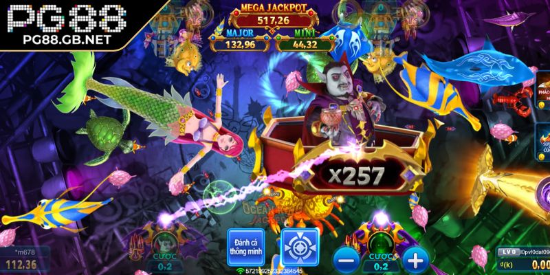 Jackpot Vua Đại Dương PG88 - Thưởng Lớn Và Chiến Thuật Chơi 2 Hệ thống Jackpot Vua Đại Dương PG88