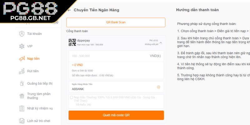 Nạp Rút Tiền PG88 3 Cuối tuần có nạp rút tiền PG88 được không?