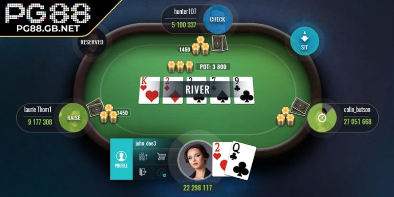 Poker PG88 - Hướng Dẫn Vòng Cược Và Chiến Thuật Đỉnh Cao 3 Tận dụng nghệ thuật bluff