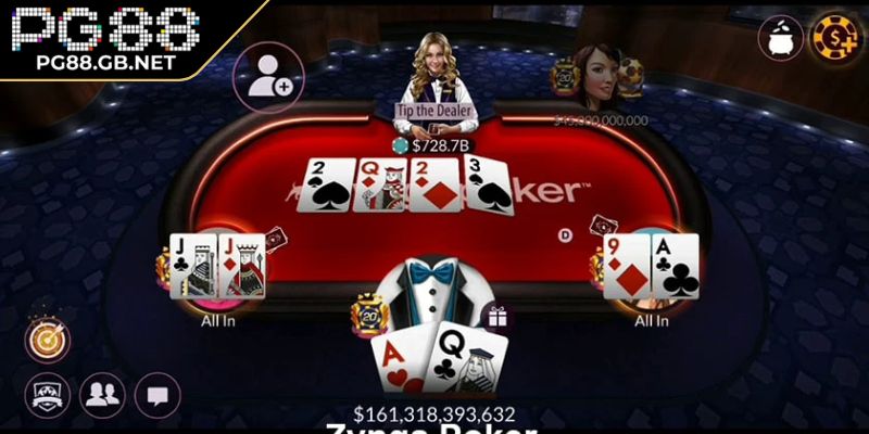 Poker PG88 - Hướng Dẫn Vòng Cược Và Chiến Thuật Đỉnh Cao 2 Vòng Turn trong Poker