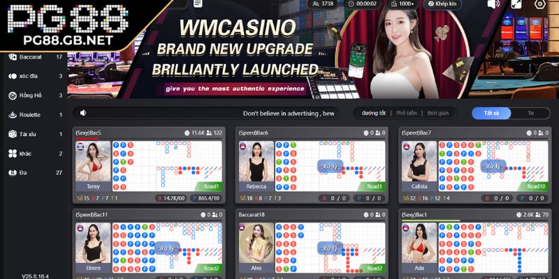 Sảnh WM Gaming PG88 - Điểm Đến Giải Trí Đỉnh Cao 2025 2 Tỷ lệ thưởng cao tại sảnh WM